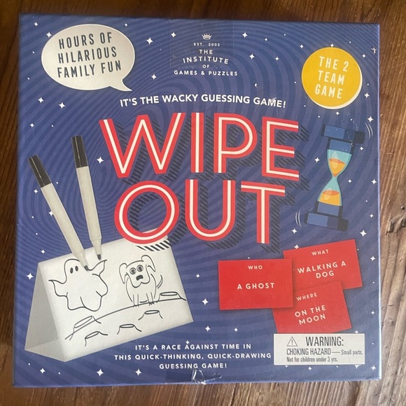 Drawing Board Game Wipe Out - Picture 1 of 3